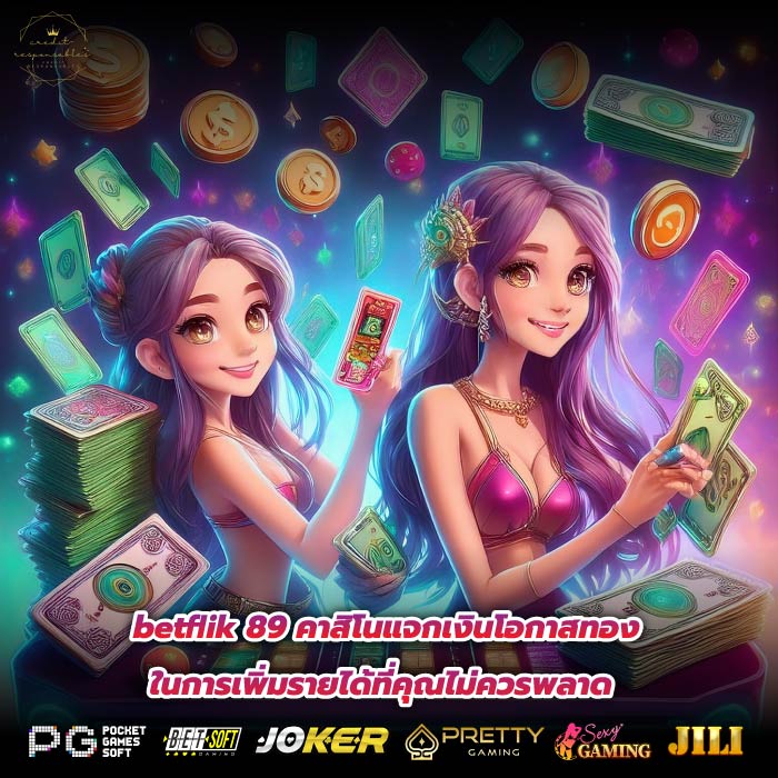 betflik 89 คาสิโนแจกเงินโอกาสทองในการเพิ่มรายได้ที่คุณไม่ควรพลาด